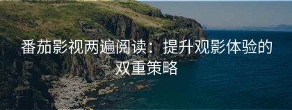 番茄影视两遍阅读：提升观影体验的双重策略