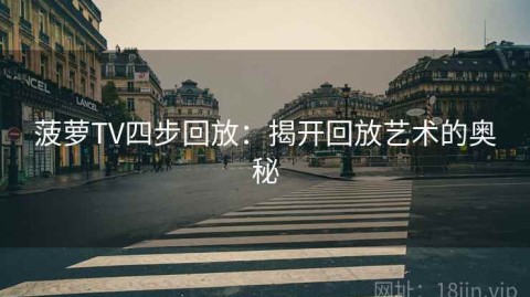 菠萝TV四步回放：揭开回放艺术的奥秘
